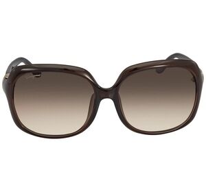 Salvatore Ferragamo Dark Brown Sunglasses